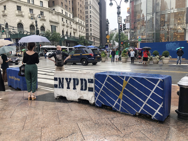 On October 30, the AIANY Civic Leadership Program convened a panel exploring how barriers shape the public realm. Image credit: AIA New York.