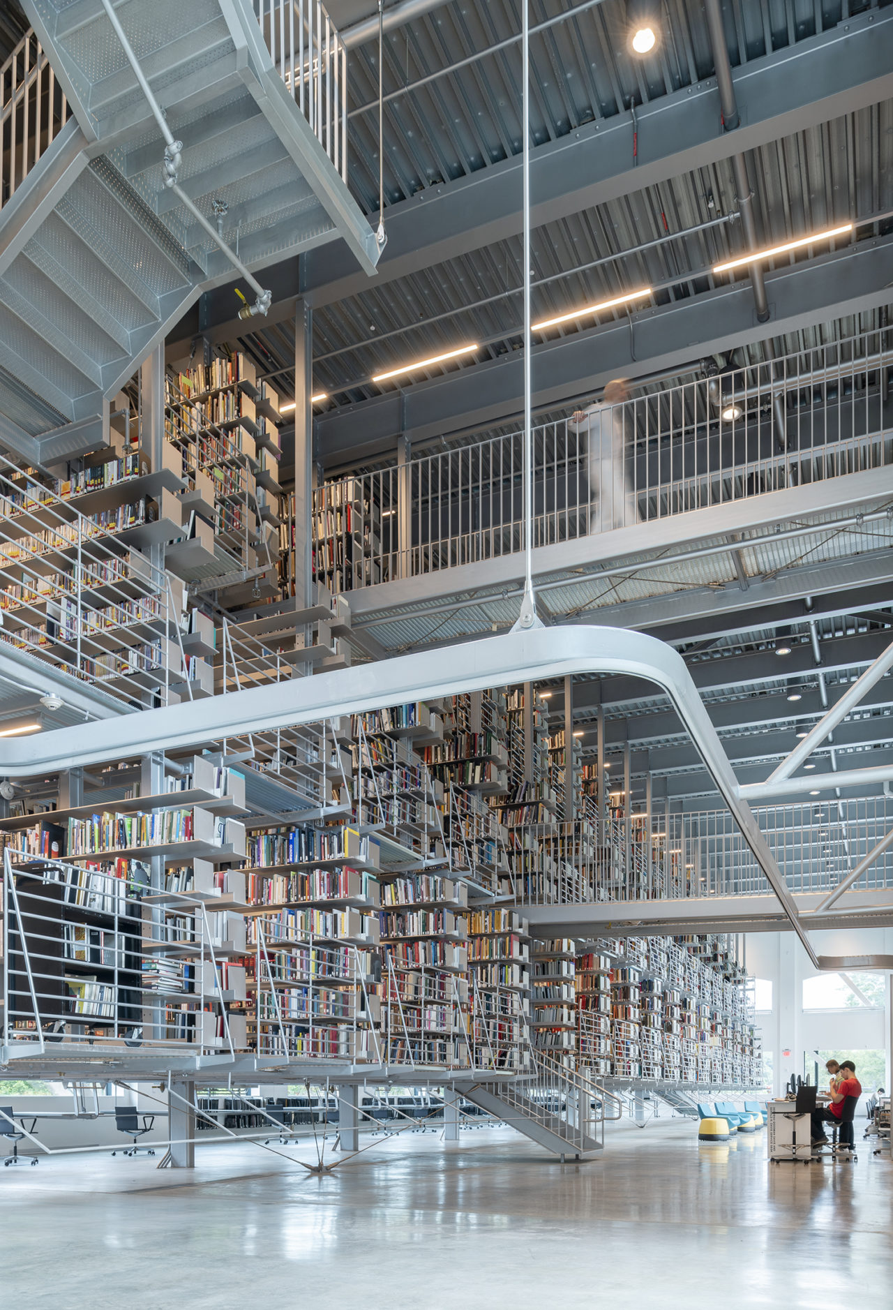 Cornell University Mui Ho Fine Arts Library by Wolfgang Tschapeller and STV. Image credit: © Lukas Schaller.