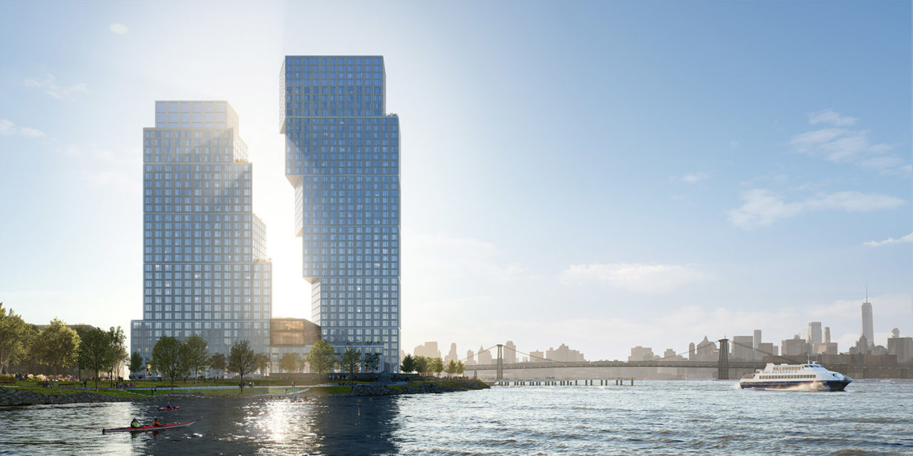 Greenpoint Landing by OMA. Image credit: OMA.