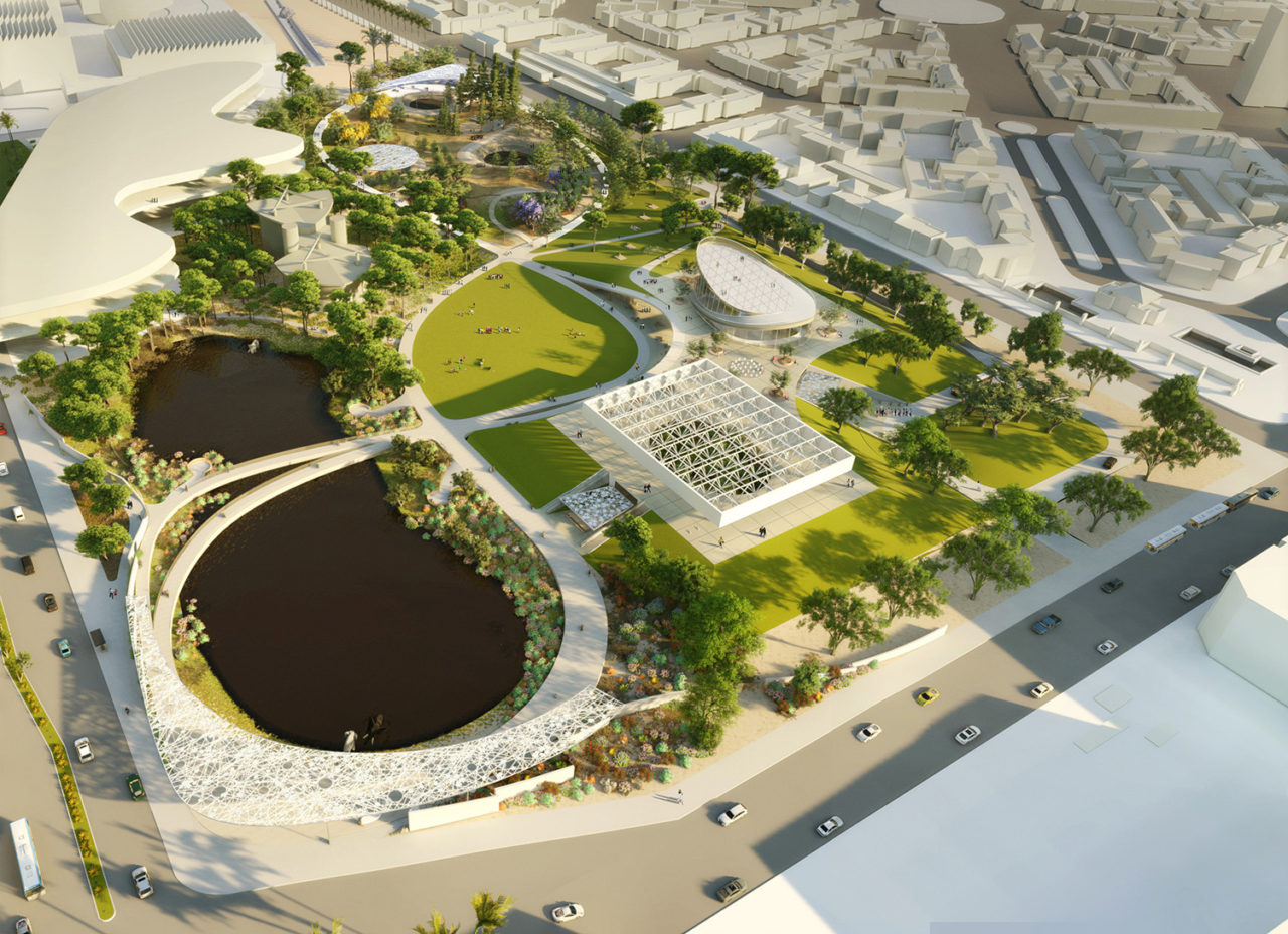 La Brea Tar Pits by WEISS/MANFREDI. Image credit: Courtesy of WEISS/MANFREDI.