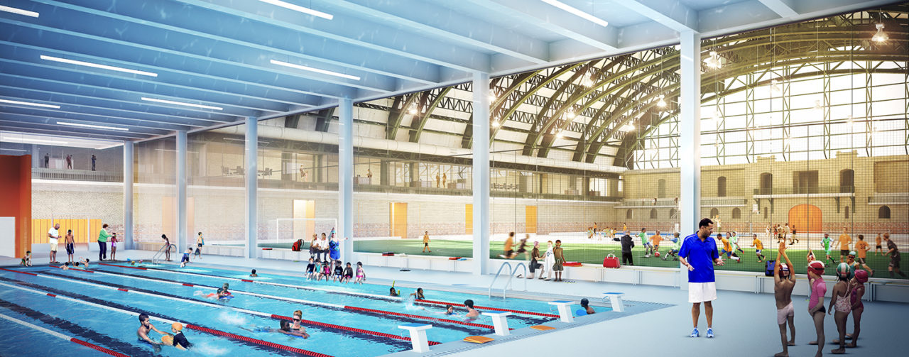 Bedford Union Armory by Marvel Architects. Image credit: Marvel Architects.