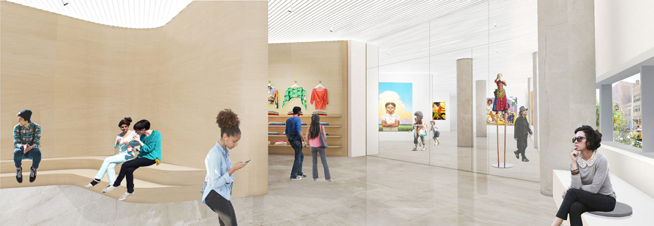 Downtown Brooklyn Cultural Center by TEN Arquitectos and Andrea Steele Architecture. Image credit: TEN Arquitectos and Andrea Steele Architecture.