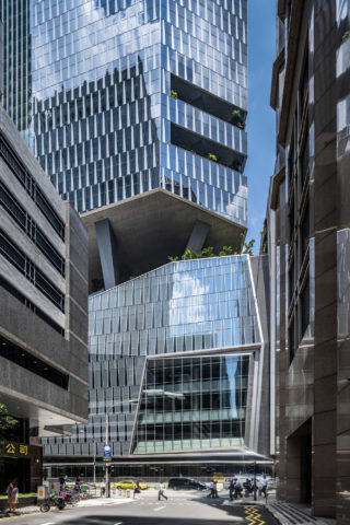 Sustainability Merit Award: 18 Robinson by Kohn Pedersen Fox Associates, architects61, and Grant Associates, in Singapore. Photo: Tim Griffith.