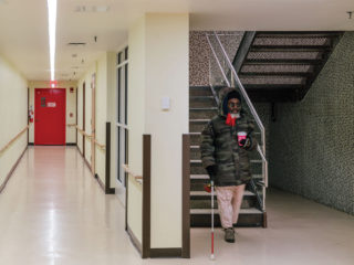 Magnusson Architecture and Planning recently completed renovation of Selis Manor, an apartment building opened in 1980 for blind and visually impaired residents. Photo: Courtesy of Magnusson Architecture and Planning.