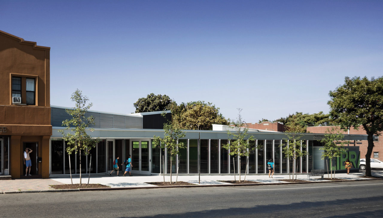East Elmhurst Community Library, Queens. Photo: Ryan Handt.