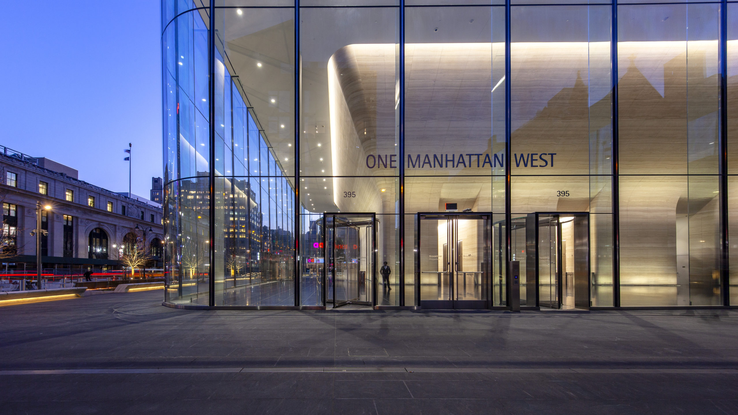 Architecture Merit Award: One Manhattan West by Skidmore, Owings & Merrill and James Corner Field Operations, in New York, NY. Photo: Lucas Blair Simpson/SOM.