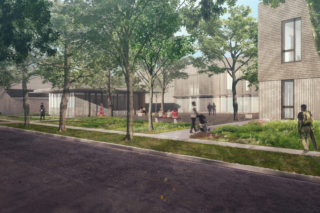 Projects Merit Award: A New Campus for the Rothko Chapel, by Architecture Research Office and Nelson Byrd Woltz Landscape Architects, in Houston, TX. Rendering: Architecture Research Office.