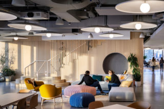 Interiors Citation Award: Casper New York Headquarters by Architecture Research Office, in New York, NY. Photo: James Ewing.