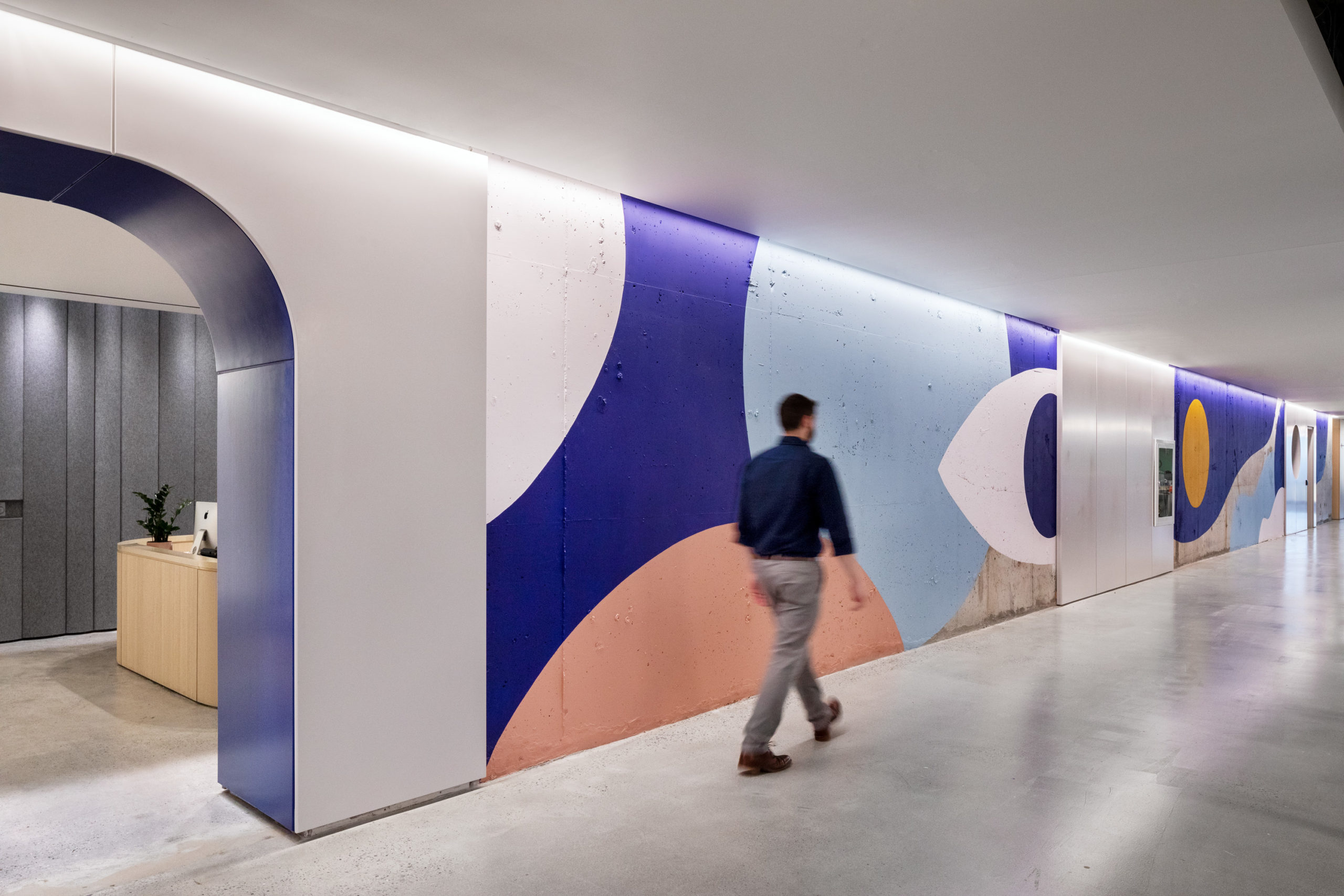 Interiors Citation Award: Casper New York Headquarters by Architecture Research Office, in New York, NY. Photo: James Ewing.
