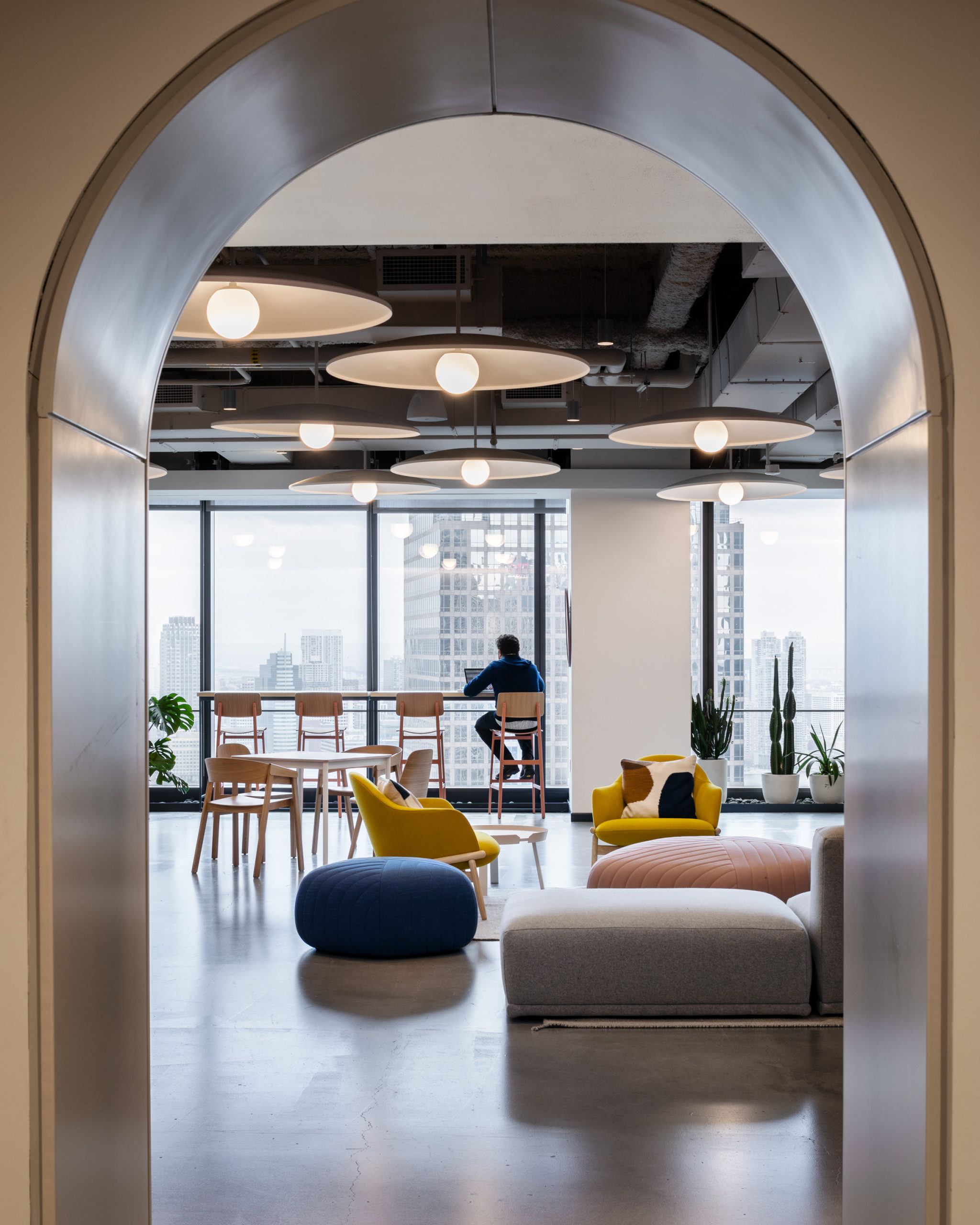 Interiors Citation Award: Casper New York Headquarters by Architecture Research Office, in New York, NY. Photo: James Ewing.