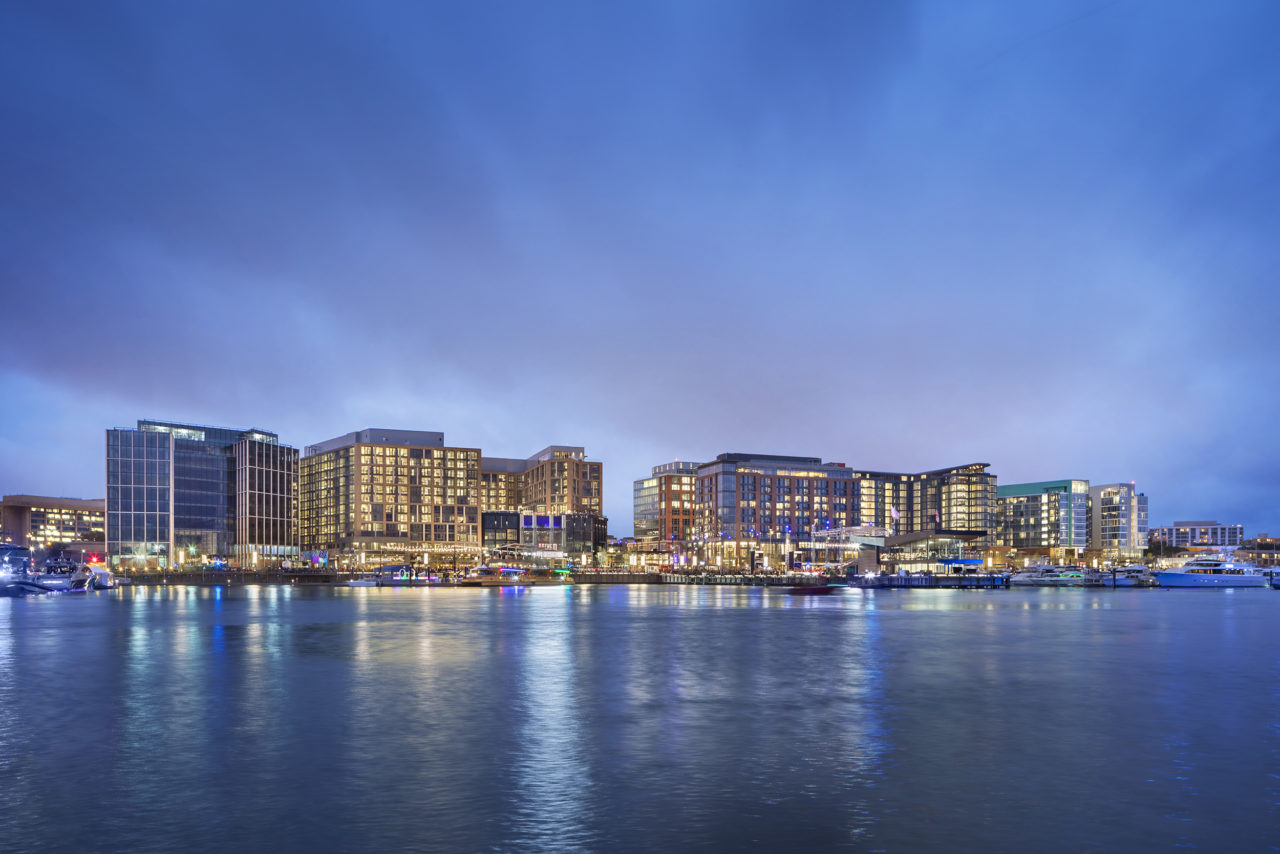 Urban Design Merit Award: District Wharf by Perkins Eastman, Lee and Associates, and Nelson Byrd Woltz Landscape Architects. Photo: Sarah Mechling/Perkins Eastman.