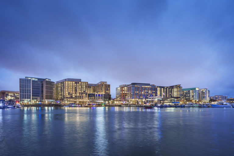 Urban Design Merit Award: District Wharf by Perkins Eastman, Lee and Associates, and Nelson Byrd Woltz Landscape Architects. Photo: Sarah Mechling/Perkins Eastman.