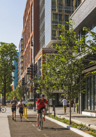 Urban Design Merit Award: District Wharf by Perkins Eastman, Lee and Associates, and Nelson Byrd Woltz Landscape Architects. Photo: Jeff Goldberg/Perkins Eastman.