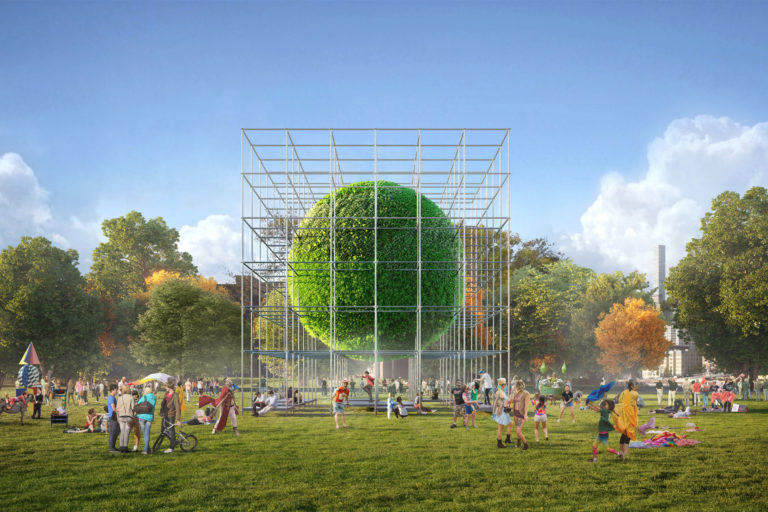 2020 City of Dreams Pavilion Finalist: Ecosphere by Murr Architekten. Image: Murr Architecken.