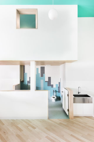 Interiors Honor Award: Mi Casita Preschool and Cultural Center by Barker Associates Architecture Office and 4|MATIV, in Brooklyn, NY. Photo: Lesley Unruh.