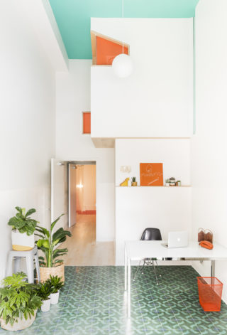 Interiors Honor Award: Mi Casita Preschool and Cultural Center by Barker Associates Architecture Office and 4|MATIV, in Brooklyn, NY. Photo: Lesley Unruh.