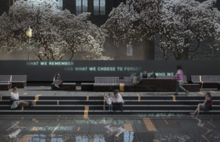 Projects Citation Award: Missing Voices by Studio Joseph, in Princeton, NJ. Rendering: Studio Joseph.