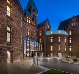 Architecture Honor Award: Richardson Olmsted Campus Renovation by Deborah Berke Partners, Flynn Battaglia Architects, Goody Clancy, and Andropogon Associates, in Buffalo, NY. Photo: Christopher Payne/ESTO.