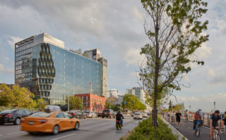 Architecture Merit Award: Solar Carve by Studio Gang and HMWhite, in New York, NY. Photo: Tom Harris/Studio Gang.