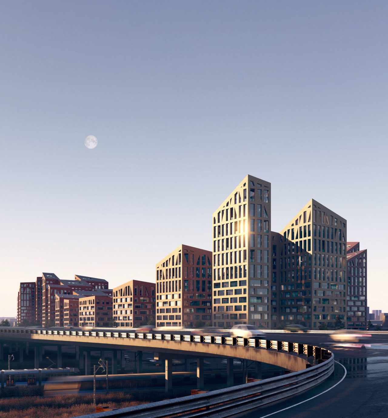 MAZD Master Plan by ODA. Rendering: Brick Visual.