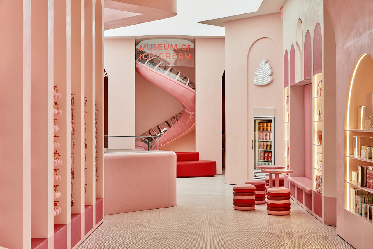 The Museum of Ice Cream by ARCHITECTUREFIRM as architect-of-record. Photo: Nicole Franzen.