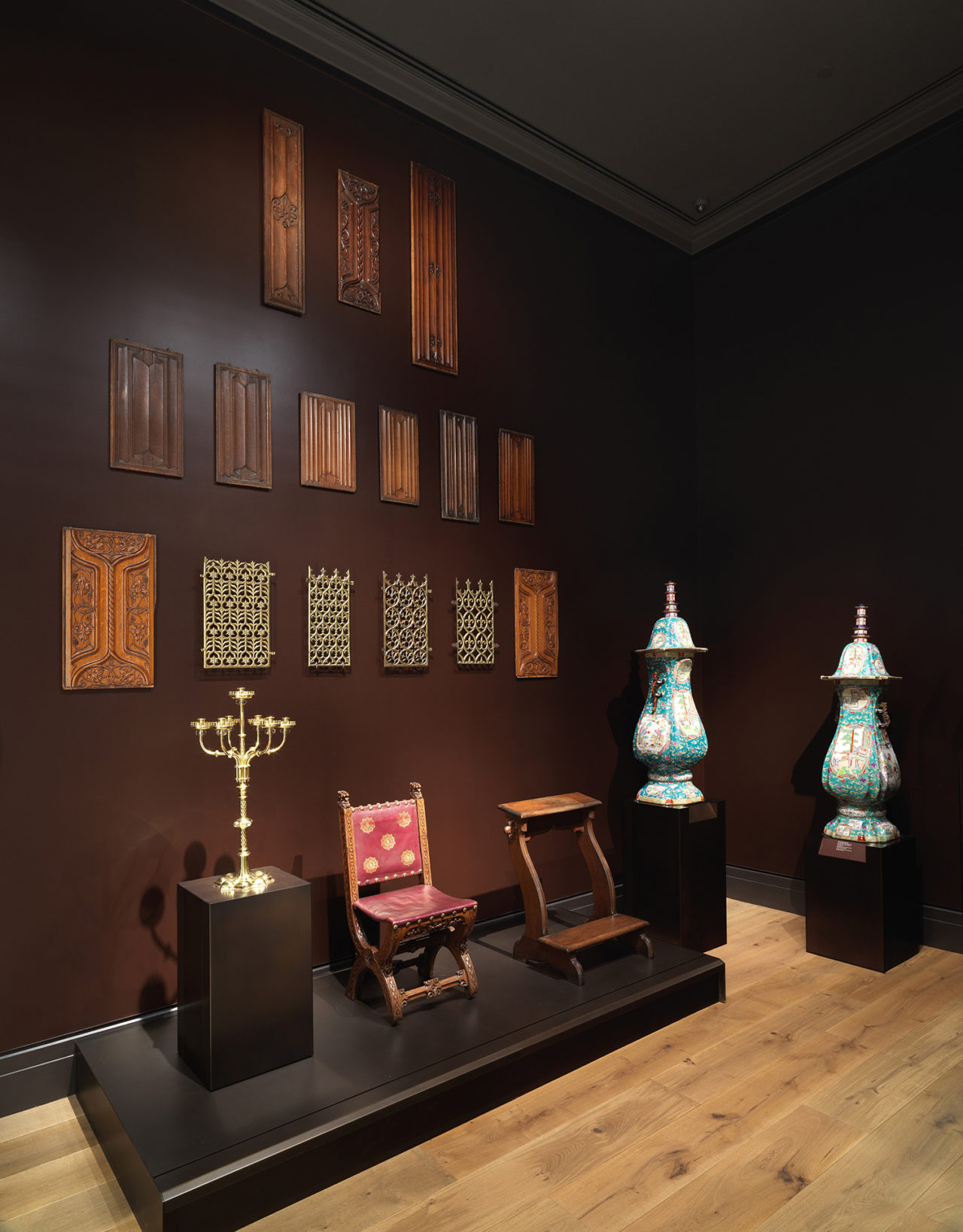 The Met Museum British Galleries renovation by Roman and Williams. Photo: Joseph Coscia.