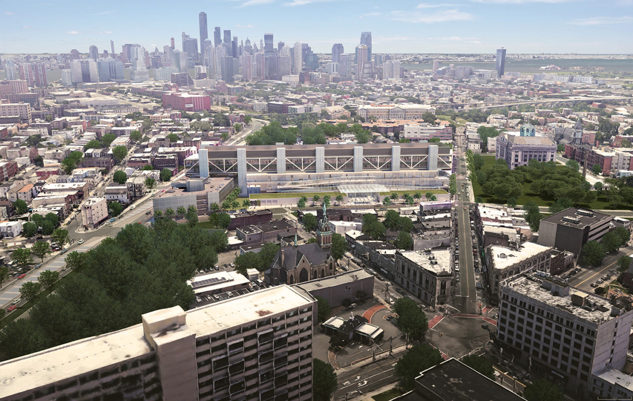 Honorable Frank J. Guarini Justice Complex by Rafael Viñoly Architects. Image: Rafael Viñoly Architects. 