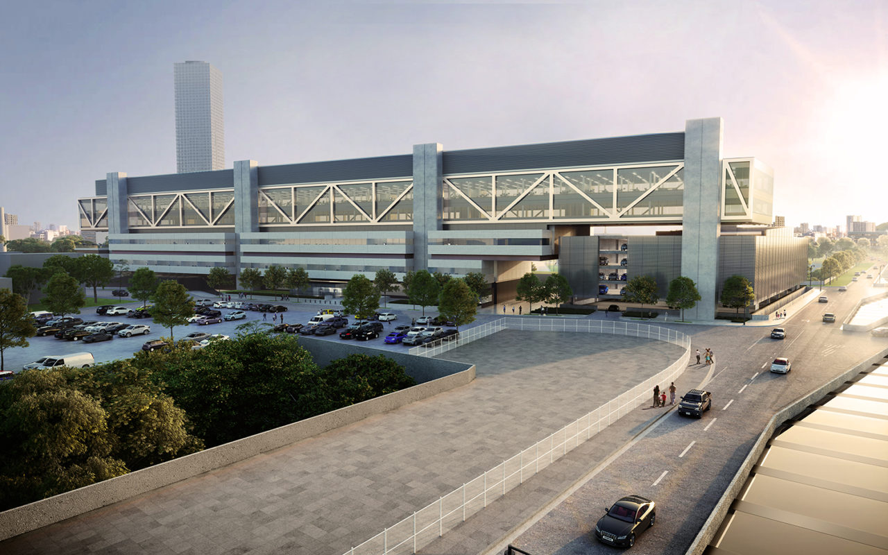 Honorable Frank J. Guarini Justice Complex by Rafael Viñoly Architects. Image: Rafael Viñoly Architects. 