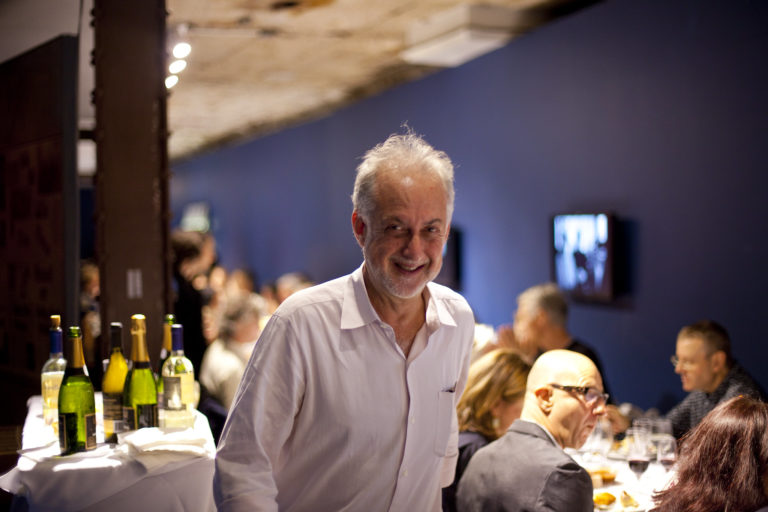 Michael Sorkin. Photo courtesy Storefront for Art and Architecture, Membership Dinner 2010.