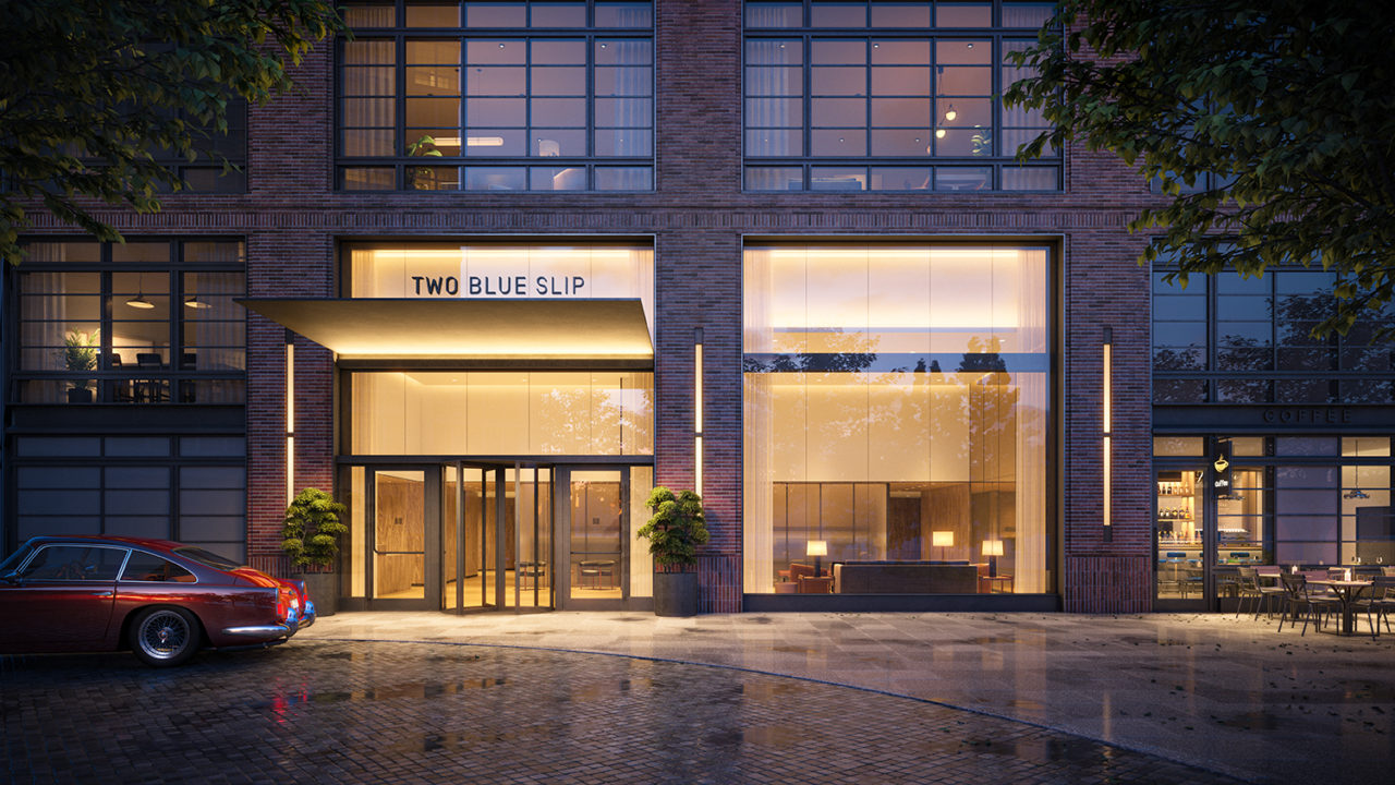 2 Blue Slip at Greenpoint Landing by Handel Architects. Image: Handel Architects. 