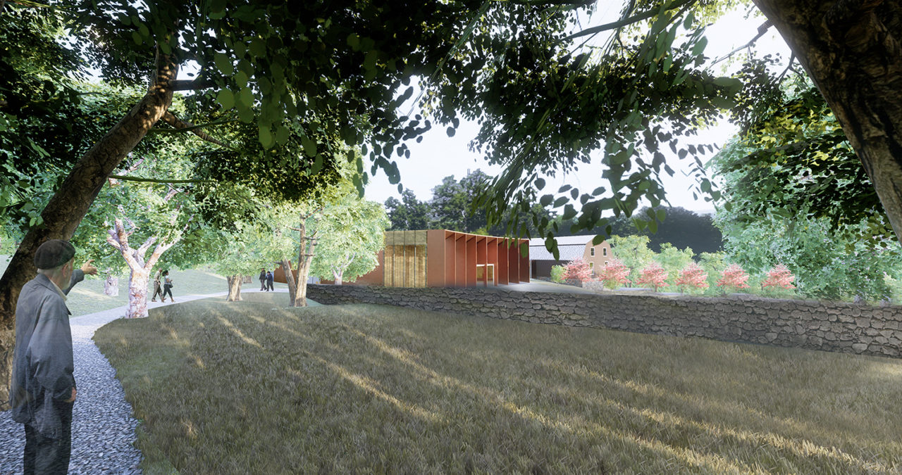 National Purple Heart Hall of Honor by ikon.5 architects. Rendering: ikon.5 architects.