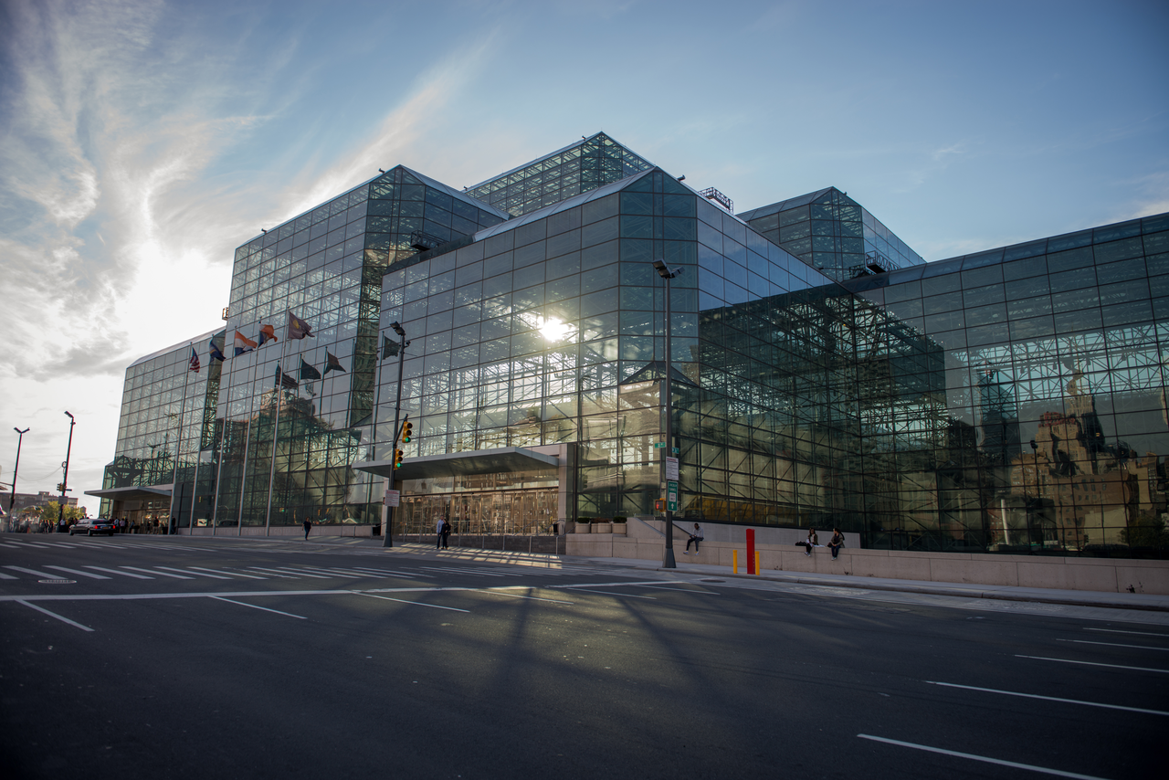 Javits Center. Photo: javitscenter via Wikimedia Commons.