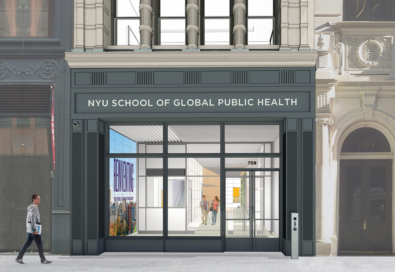 NYU School of Global Public Health by Kliment Halsband Architects. Image: Courtesy of Kliment Halsband Architects.