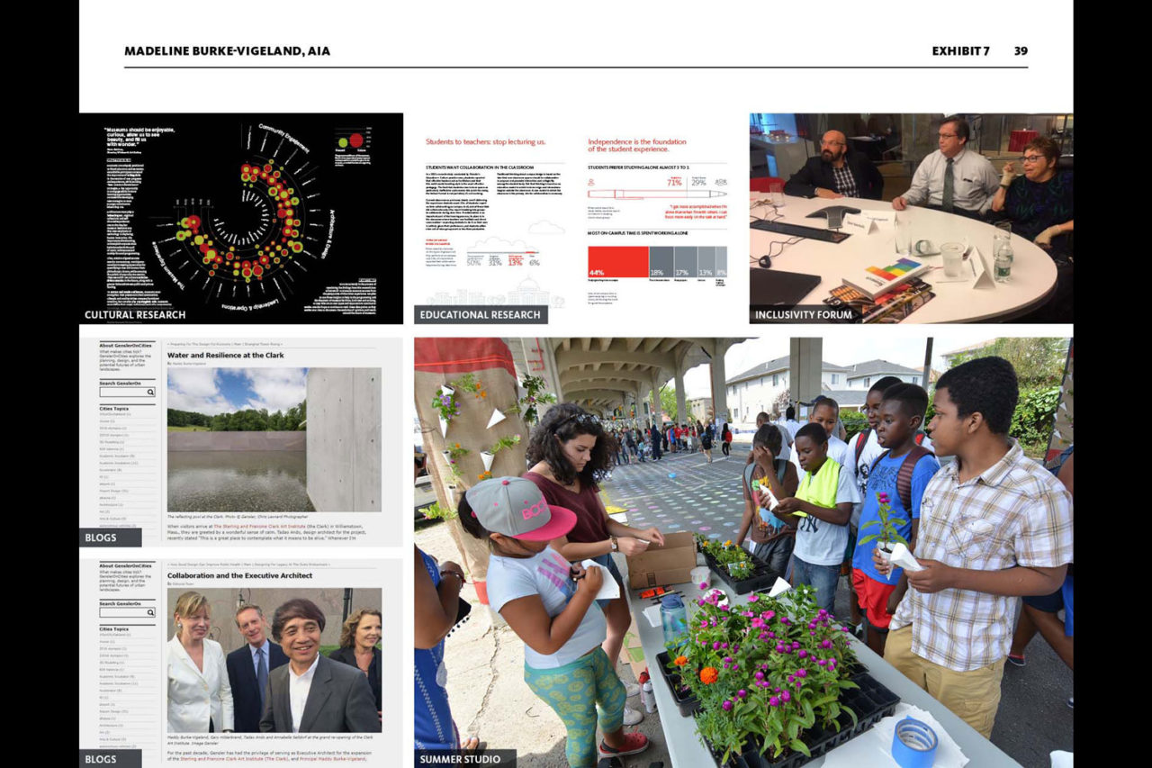 As an Education/Arts & Culture Practice Area Leader at Gensler, Burke-Vigeland spearheaded impactful research and guided socially responsible initiatives, collaborating with outside participants and partners to increase reach and impact. Image: Gensler.