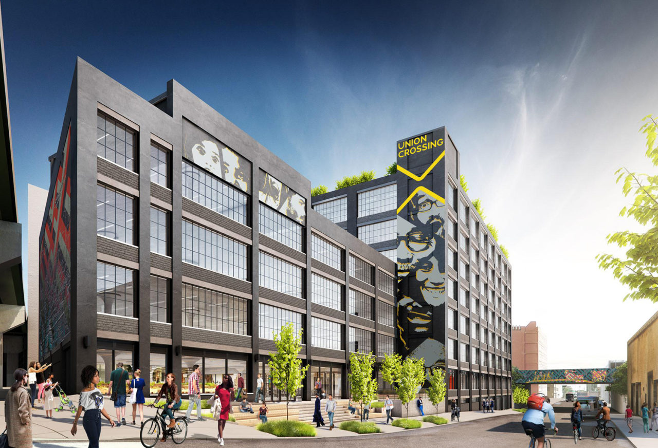 Union Crossing by Woods Bagot. Image: Woods Bagot.