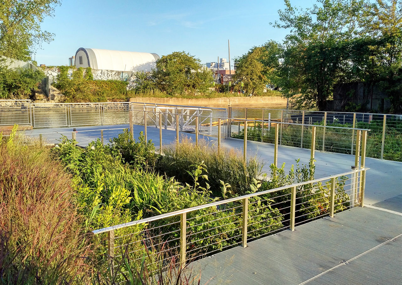 Gowanus Canal Sponge Park. Brooklyn, NY. Credit: DLANDstudio pllc.