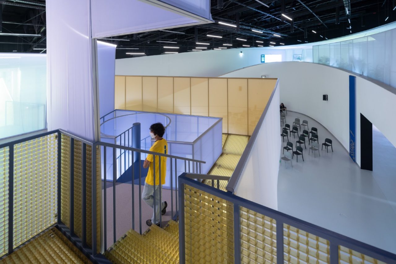 Beeline by SO-IL at the Museum of Art, Architecture and Technology. Photo: Iwan Baan.