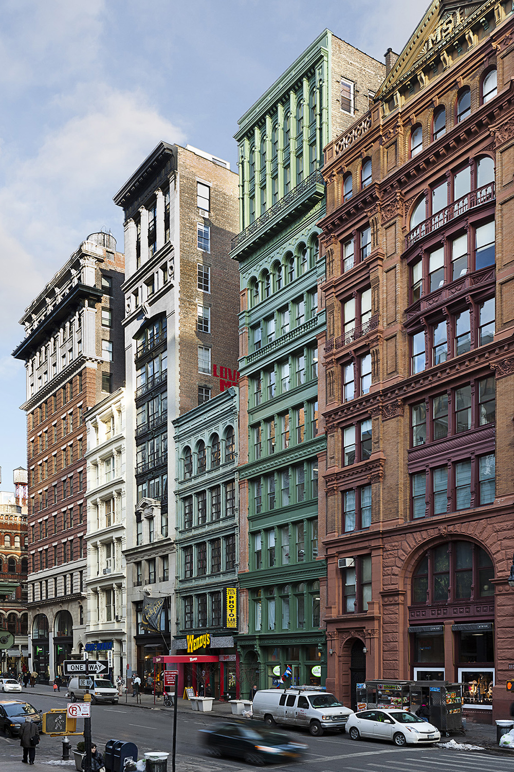 Banner Building, New York, New York. Cast iron façade restoration. Photo: Jack Kucy.