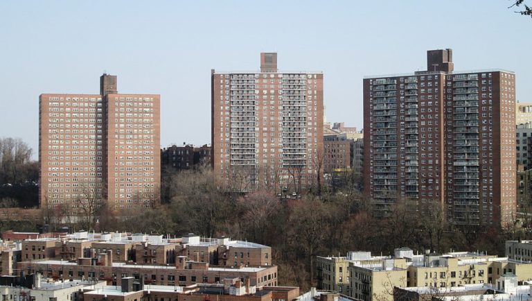 1024px 2018 Fort Tryon Park View Of NYCHA Dyckman Houses