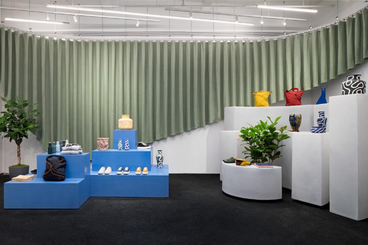 O.N.S. Clothing Nolita Store by COLLECTIVE and Tang Kawasaki Studio. Photo: Eric Petschek.