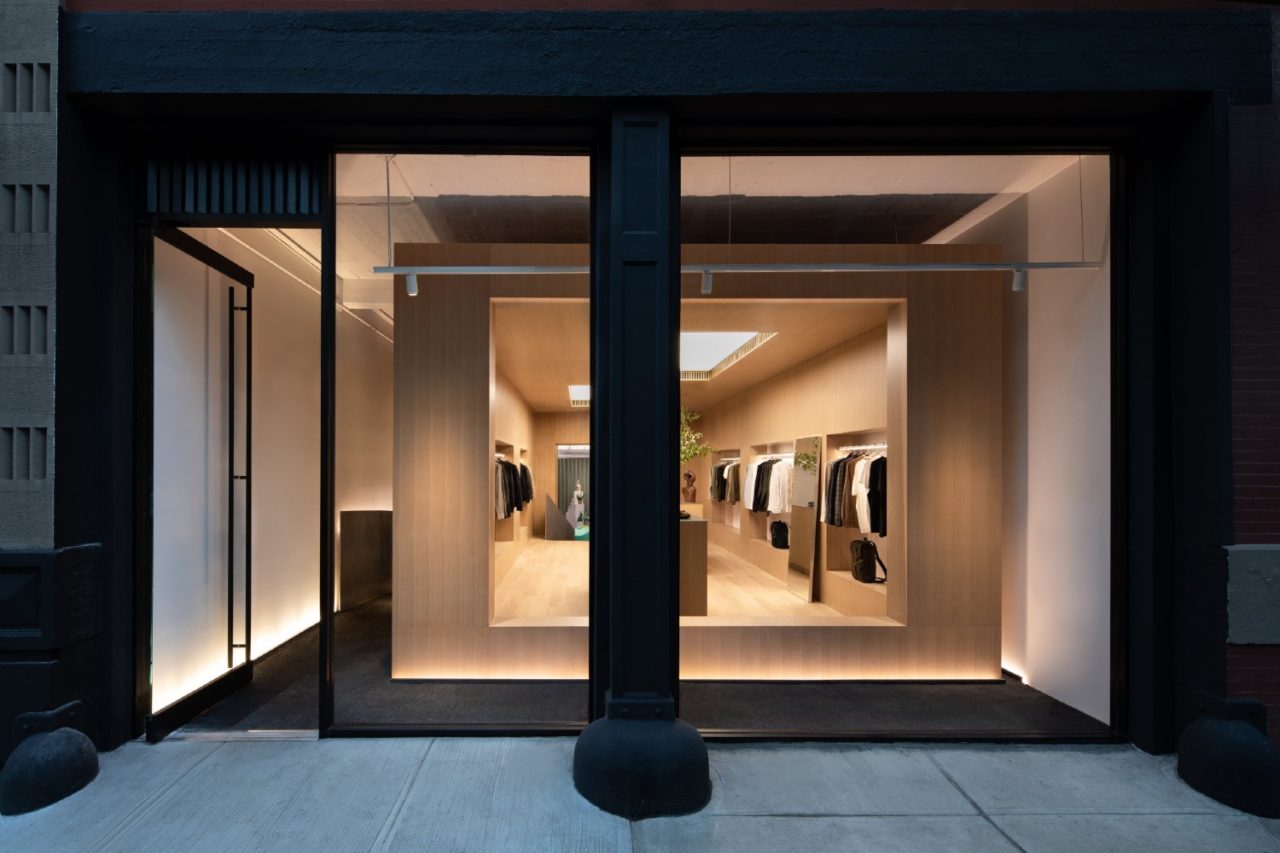 O.N.S. Clothing Nolita Store by COLLECTIVE and Tang Kawasaki Studio. Photo: Eric Petschek.