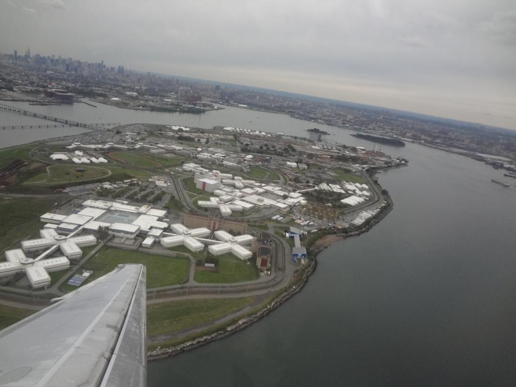 Rikers Island. Tim Rodenberg via Wikimedia Commons.