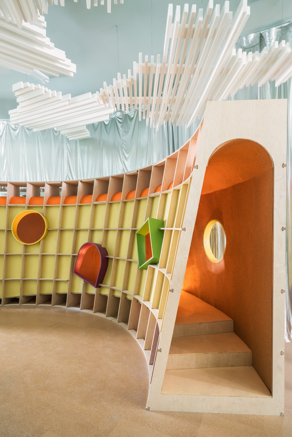 Children's Playspace by Architensions. Photo: Cameron Blaylock.