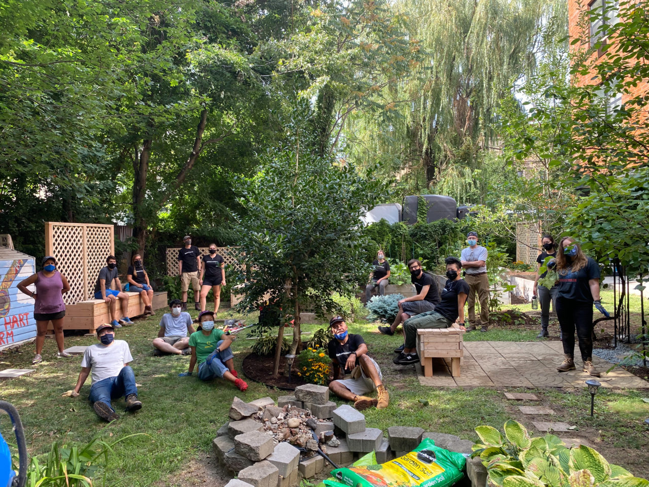 Dattner Architects completed their first Day of Service project in partnership with the nonprofit Services for the Underserved (S:US). Image: Dattner Architects.