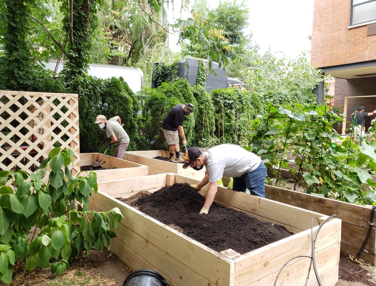 Dattner Architects completed their first Day of Service project in partnership with the nonprofit Services for the Underserved (S:US). Image: Dattner Architects.