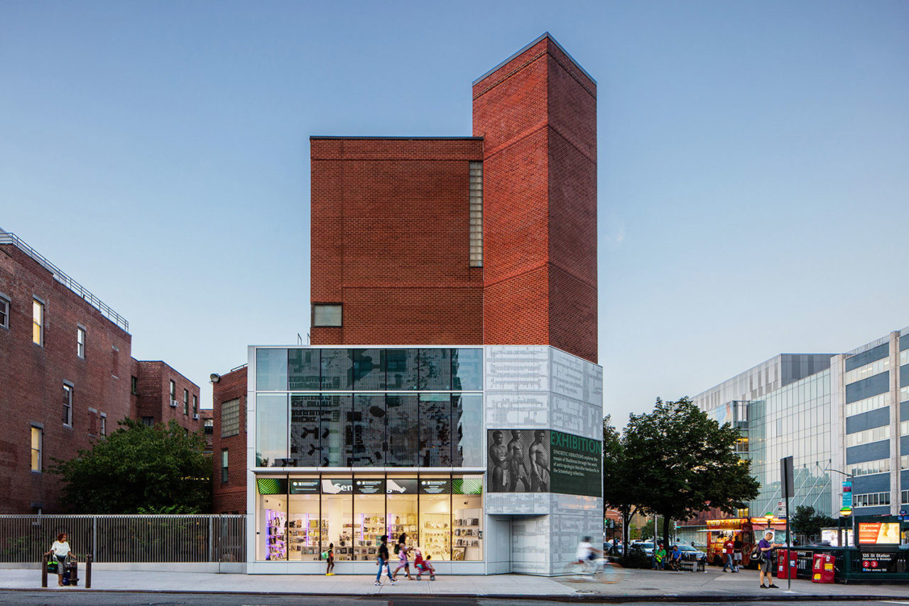 Schomburg Center for Research in Black Culture, New York, NY. Photo: Eduard Hueber.