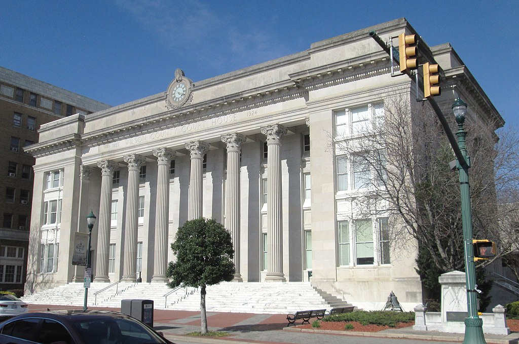 Wilson County Court House, Wilson, North Carolina. Credit: Beyond My Ken via Wikimedia Commons.