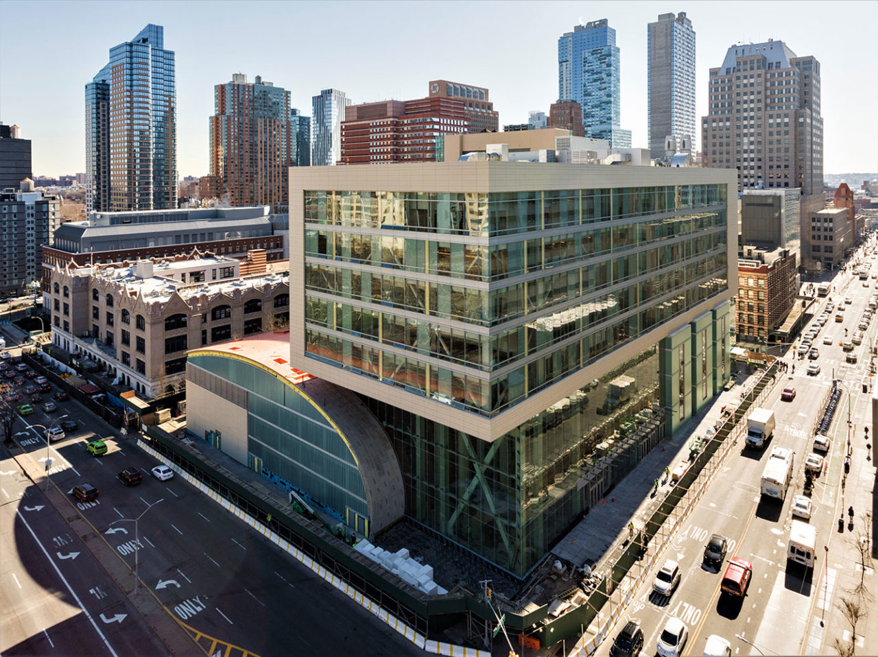 Academic Complex, CUNY New York City College of Technology (City Tech), Perkins Eastman Architects. Photo: Andrew Rugge.