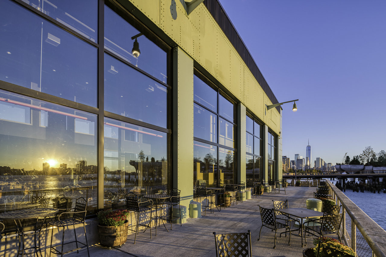 City Winery at Pier 57 by Christopher Warnick Architecture. Photo: Adam Pass.
