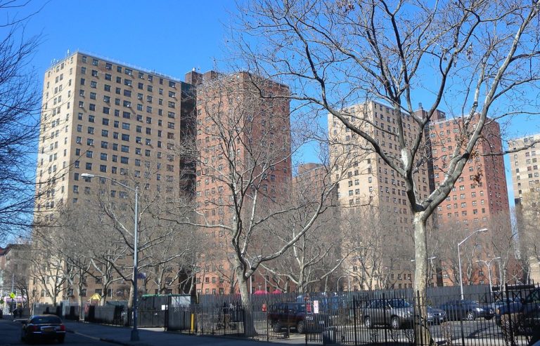 NYCHA's Drew-Hamilton Houses. Photo: Jim Henderson via Wikimedia Commons.